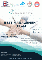 Edventure 2019 Entrepreneurship Summit Poster